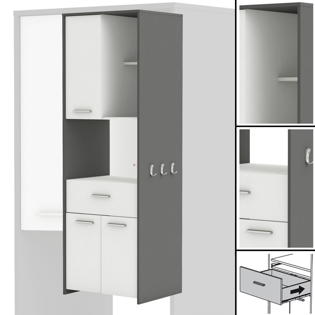 Hochschrank Cousine 817 Kuchenschrank Kuchenregal Buffetschrank Hochschrank Cousine 817 Kuchenschrank Kuchenregal Buffetschrank